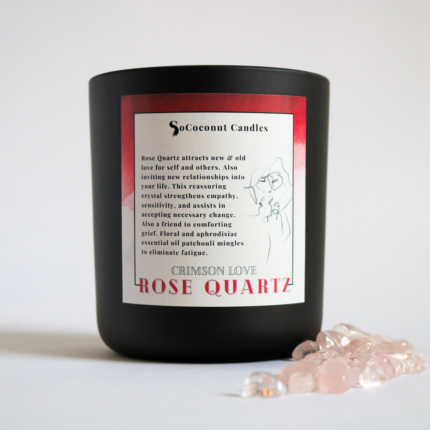 Intention Candle - Crimson Love